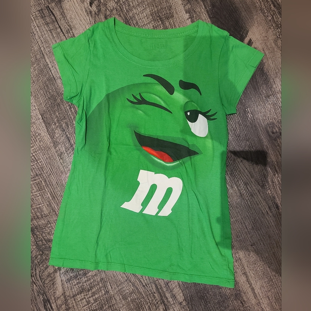 M&M's Green T Shirt